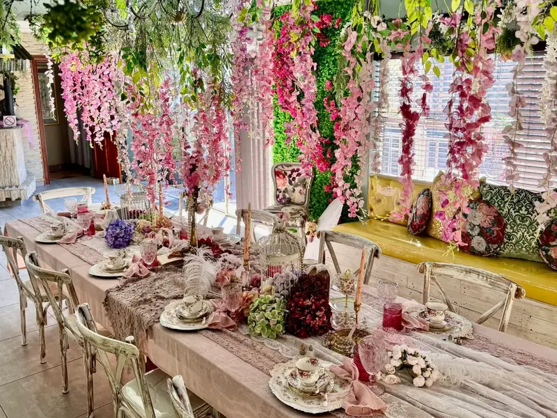 High tea spread